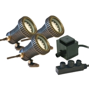 Savio Small LED 3 Light Kit w/ Transformer