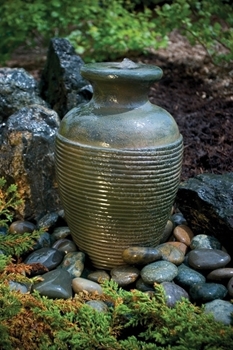 Aquascape Amphora Vase Fountain 16" Kit- Green Slate