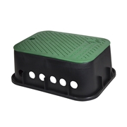 Airmax® Junction Valve Box Pre-Drilled for Remote Manifold w/Lid