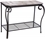 Alfresco Compass Marble Mosaic Outdoor Hexagon Sideboard With Console Table