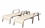 Alfresco Set Of 2 All Aluminum Charter Stackable Sling Chaises