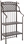 Alfresco Cast Aluminum Weave Outdoor Bakers Rack - Antique Topaz Finish