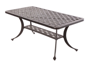 Alfresco Weave 42" Rectangular Coffee Table