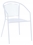 Alfresco Martini Café Dining Set With Table And 4 Chairs-Bianca Finish