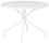 Alfresco Martini Café Dining Set With Table And 4 Chairs-Bianca Finish