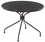 Alfresco Martini Café Dining Set With Table And 4 Chairs-Black Patent Finish
