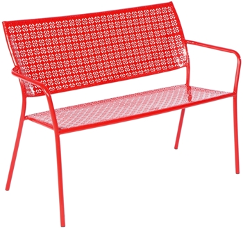 Alfresco Martini Garden Bench Cherry Pie Finish