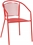 Alfresco Martini 3 Piece Bistro Set in Cherry Pie Finish with 31.5" Round Bistro Table and 2 Stackable Bistro Chairs