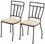 Alfresco Vulcano Mosaic 3 Piece Bistro Set With 24" Round Bistro Table And 2 Bistro Chairs