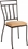 Alfresco Stellarton 3 Piece Bistro Set With 24" Round Ceramic Top Bistro Table and 2 Bistro Chairs