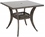 Alfresco Tutto All Weather Wicker Set With 36" Square Dining Table And 4 Dining Arm Chairs