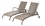 Alfresco Set Of 2 All Aluminum Tutto Wicker Adjustable Chaises