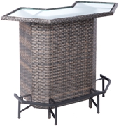 Alfresco Tutto All Weather Wicker Mezzo Bar 