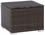 Alfresco Universal All Weather Wicker Cooler Aluminum Frame Artisan Roast Finish