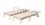 Alfresco Set Of 2 Everwoven All Aluminum Frame Wicker Adjustable Back Chaise Lounges Whip Finish
