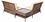Alfresco Logan All Weather Wicker Deep Seating Sectional Set with Cushions