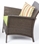Alfresco Bimini All Weather Wicker 4 Piece Seating Group With Cushions And Throw Pillows