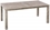 Alfresco Cornwall Woven Wood Set With 71" Rectangular Wood Dining Table and 6 Dining Arm Chairs With Sunbrella Cast Shale Cushions