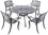 Alfresco Westbury Cast Aluminum Dining Set With 48" Round Dining Table