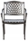 Alfresco Westbury Cast Aluminum Dining Set With 59" Round Dining Table