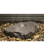 AquaBella Lg Birdbath Boulder Fountain Kit