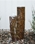 AquaBella Twin Basalt Tower 48" And 36" Fountain Kit