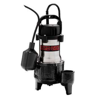 Red Lion Submersible Stainless Steel Sump Pump 1/2 HP Tethered Switch